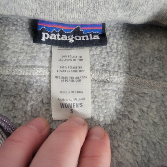 Patagonia Women's Heather Gray Better Sweater Fleece Vest - Picture 2 of 6